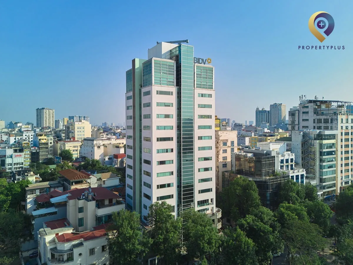 Tòa nhà Prime Centre nhìn từ trên cao